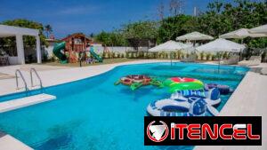 Piscina+Respaldo eléctrico⚡️+Playa+billar+Parque Infantil+5cuartos+Tarara+Piscina+Playa a 100m🌊🔥