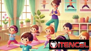 Yoga para Niños, flexibilidad, coordinación y equilibrio.