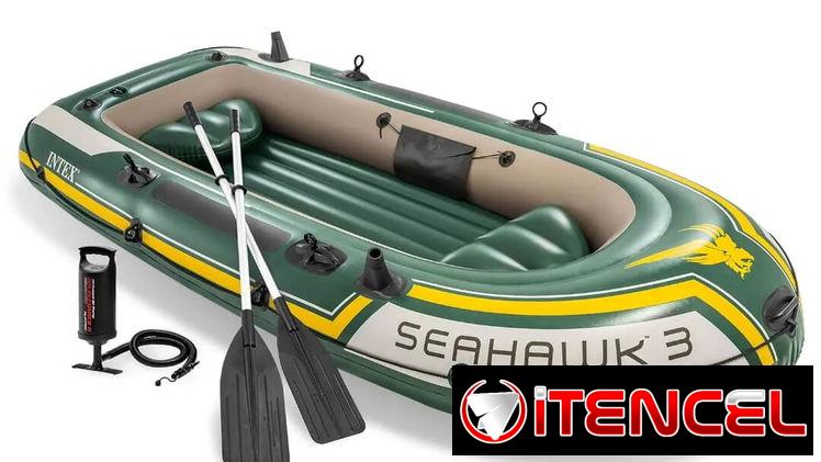 📌 Bote inflable SEAHAWK 3 – Marca INTEX 🚤. — foto 1