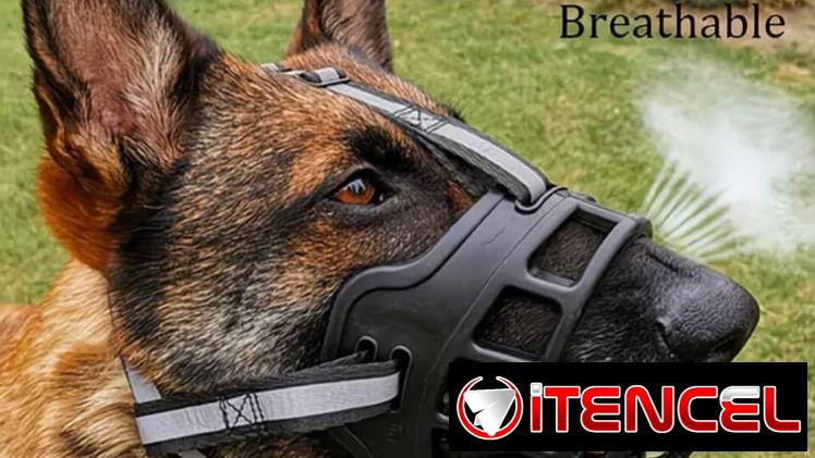 Bozal flexible talla M para perros medianos