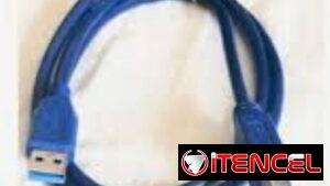 Cable USB 3.0 tipo A a tipo B, 1 metro de largo.