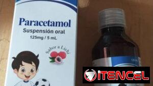 Paracetamol saborizado en suspensión infantil