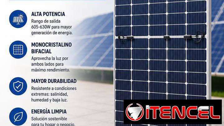 Panel solar 605w vcfg
