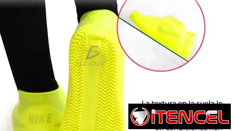 Protector de silicona Impermeable Cubre Zapato de la Lluvia.