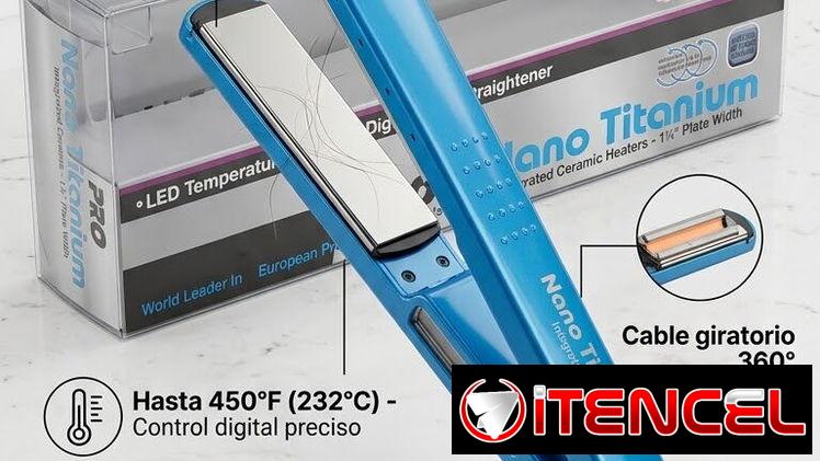 Plancha de pelo Nano Titanium