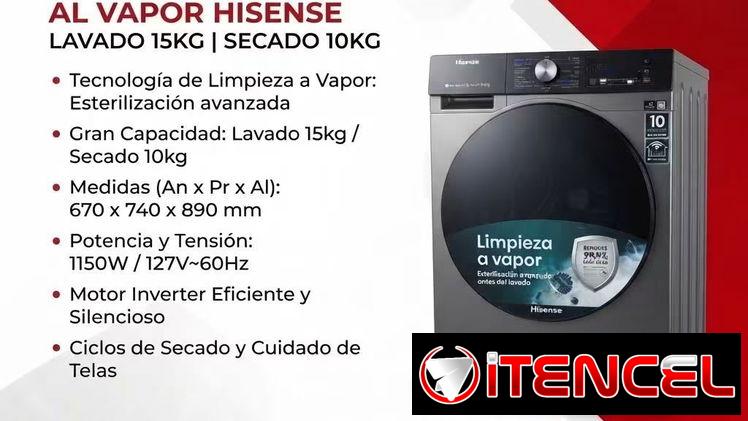 Lavadora secadora 15kg