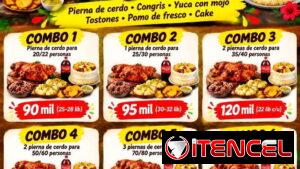 Combos de cenas criollas con picaderas