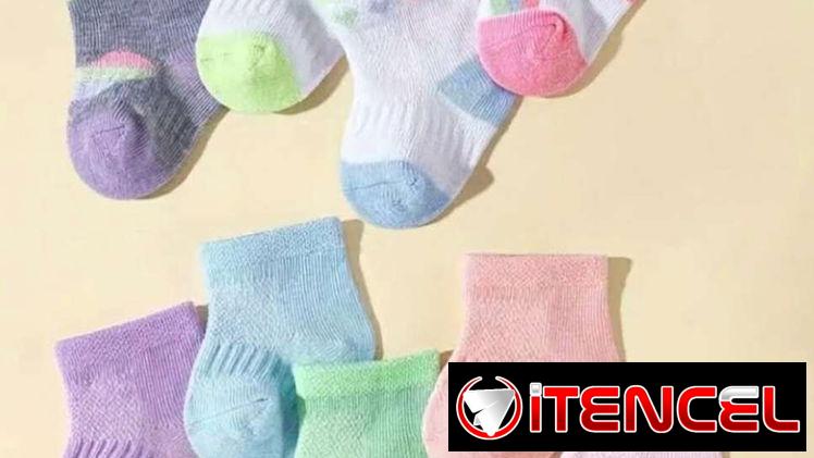 Juego de 9 pares de medias para niñas 1-2 años