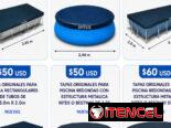 Piscinas y Tapas o cobertores para piscina originales de la marca Intex y bestway.
