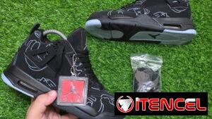 Nike Air Jordan 4 Negros Calidad G5