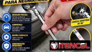 🚗 MEDIDOR DE PRESIÓN PARA NEUMÁTICOS