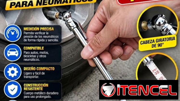 🚗 MEDIDOR DE PRESIÓN PARA NEUMÁTICOS