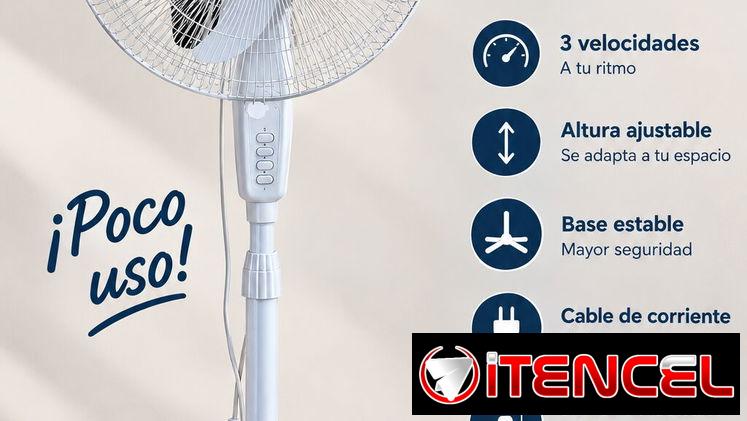 Ventilador. Poco uso