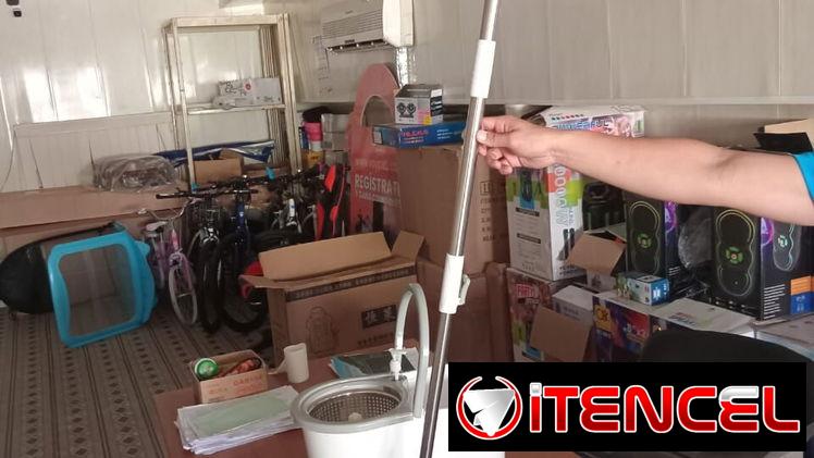 Fregona con cubo escurridor/VoyP