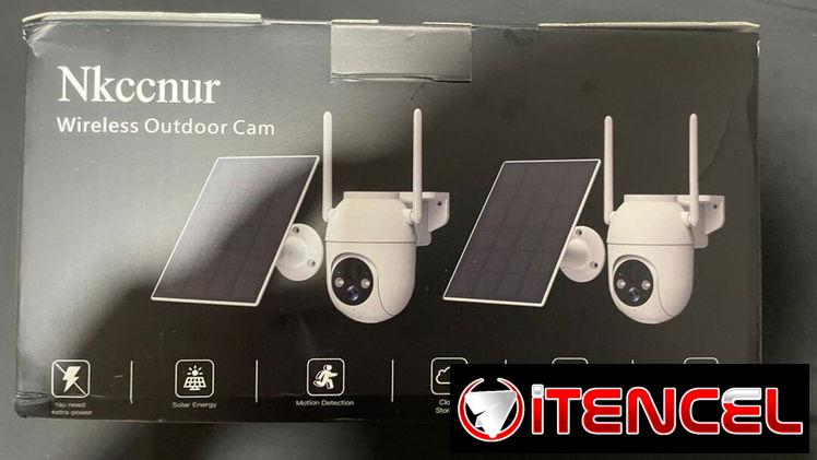 Pack de 2 Cámaras de Seguridad Exterior Solar (2) — foto 1