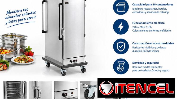Carro caliente para buffet Industrial