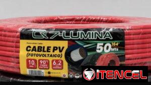 Rollo de cable PV Fotovoltaico Q7-Lumina de calibre 10 AWG