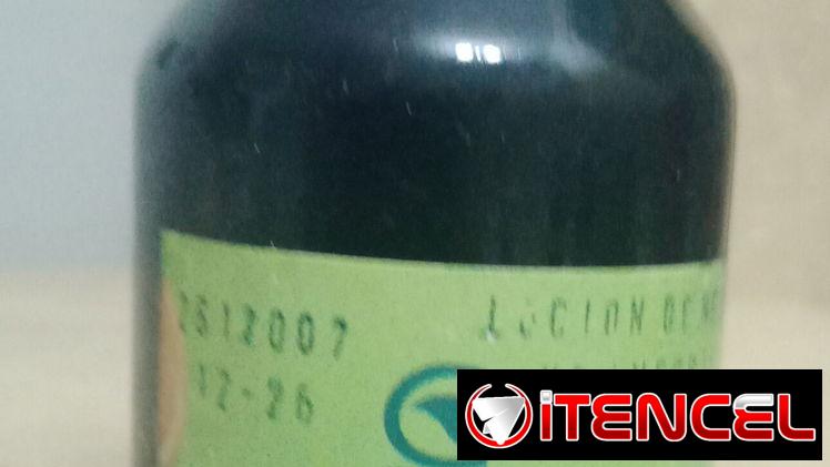 Loción de Nim contra piojos, producido por la Biofam,sellado de fábrica .