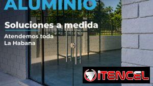 Cristalería y carpintería de aluminio a medida en La Habana