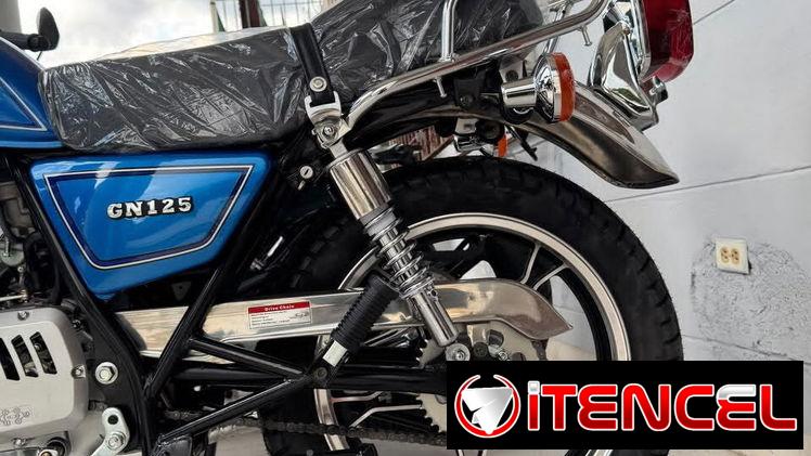 🏍️ GN125 – ¡UNIDAD SUZUKI ORIGINAL! – 50km/L – ¡GARANTÍA 3 MESES!
