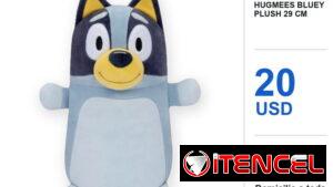 Jazwares Squishmallows HugMees Bluey Plush 29 cm