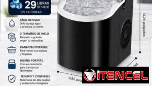 Máquina de hielo o hielera, pantalla de chimenea