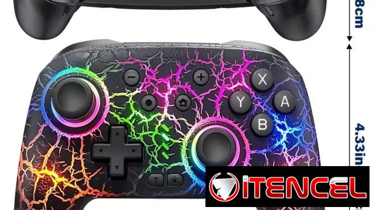 Mando inalámbrico Pro RGB para Nintendo Switch