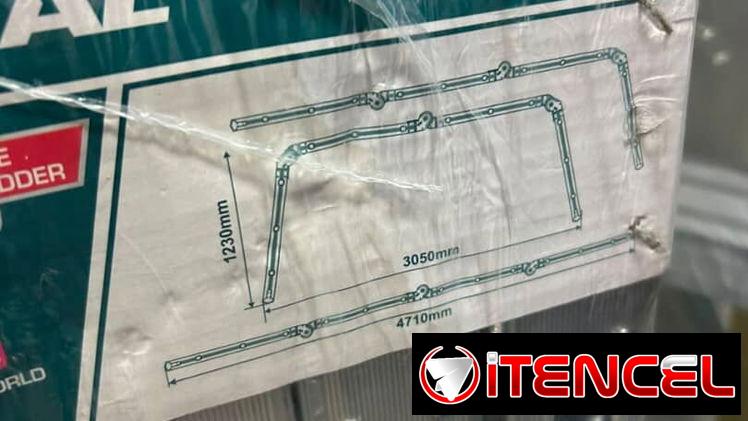 Escalera de aluminio multipropósito Marca Total — foto 2