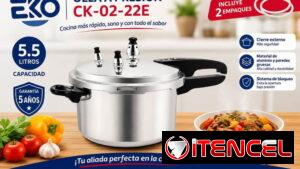 Olla a presión EKO de 5.5L