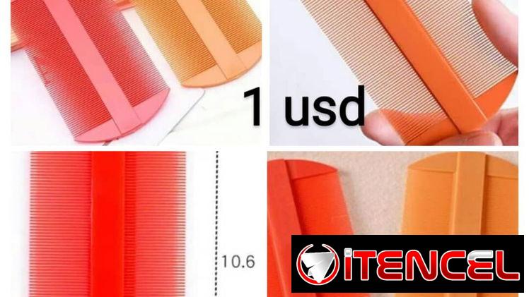Peines pequeños para extraer liendras y piojos del cabello