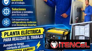 Técnico de refrigeración llamadas y sms