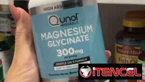 Magnesio Glycinate 300mg marca Qunol y mas