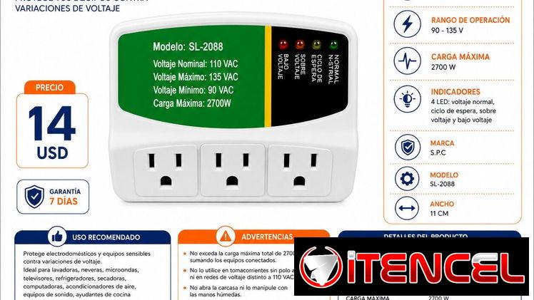 ✨️Protector de voltaje ⚡️ 110v✨️