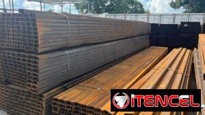 Purles de 6x10 por 6mt x2.5mm hierro