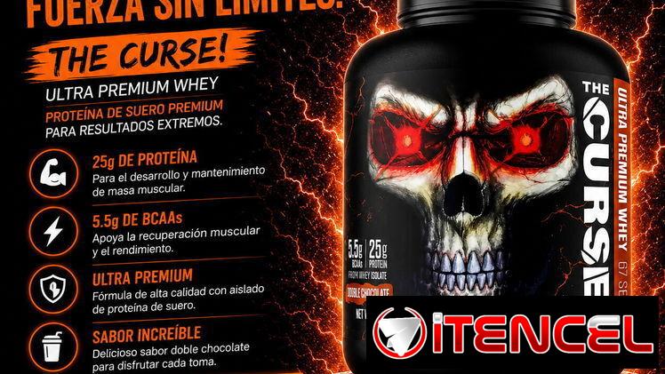 🛒✔ Whey de 71 Servicios The Curse 5LB Precio 95$