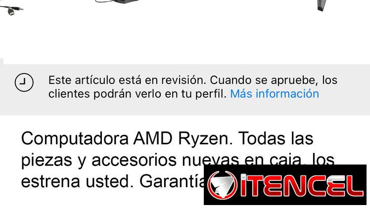 🔰Computadora de escritorio Ryzen. Todas las piezas y accesorios nuevos en caja sin estrenar. 60 días de garantía.