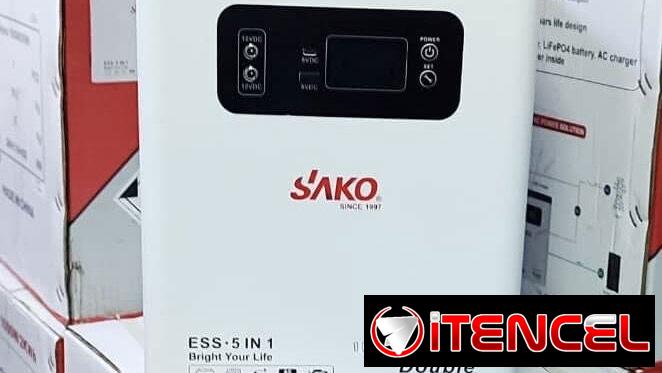 Inversor SAKO Todo en Uno: 1000W con 2000Wh de capacidad. NUEVO. ENTREGA INMEDIATA