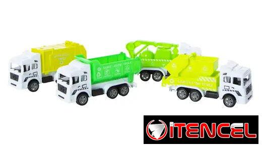 My City Streets Clean Up Crew 4 Pcs (12 cm)