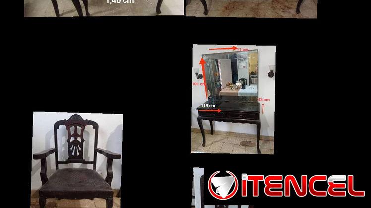 Juego comedor antiguo
