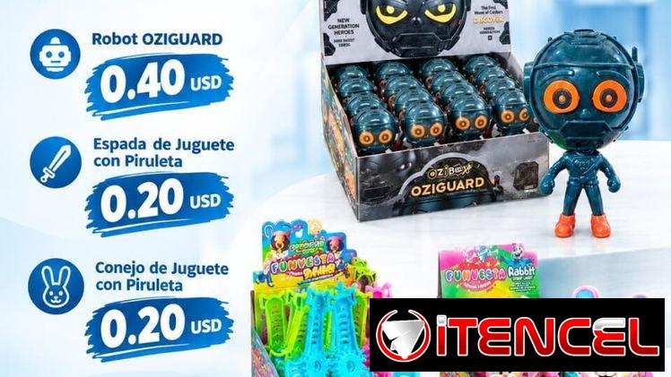 Juguetes Rellenos con Confituras