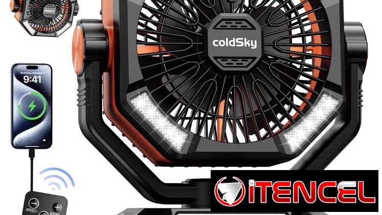 Ventilador recargable COLDSKY — foto 2