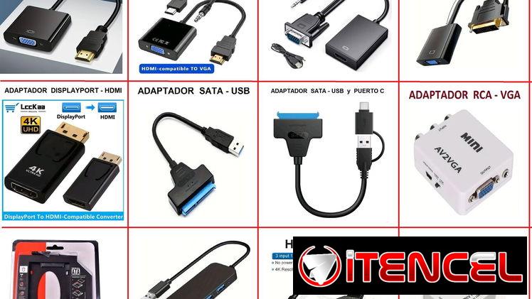 ADAPTADORES PARA PC DE TODO TIPO