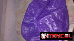 BALÓN DE YOGA INFLABLE CON SUPERFICIE ANTIDESLIZANTE