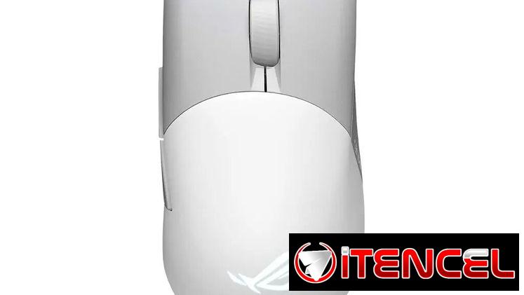 Mouse Asus ROG Keris Wireless Aimpoint White — foto 1