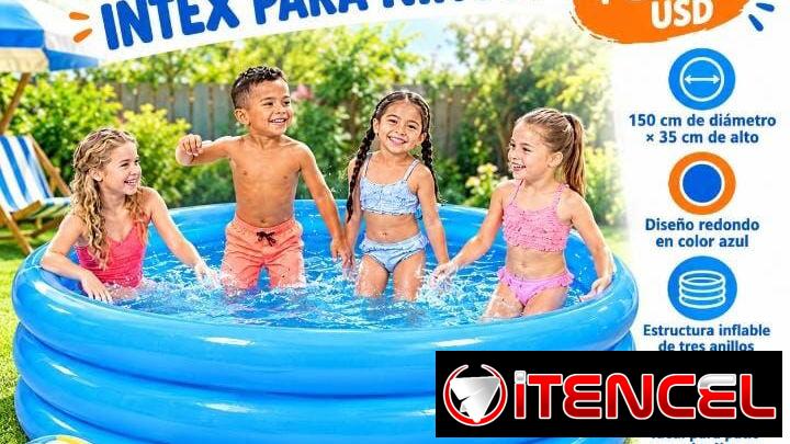🏊 ¡PISCINA INFLABLE INTEX PARA NIÑOS 150 x 35 ! 💦☀️