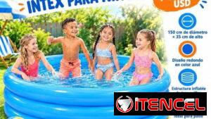 Wa.me/*5358296067 🏊 ¡PISCINA INFLABLE INTEX PARA NIÑOS 150 x 35 ! 💦☀️ 💰 Precio: $30.00 USD