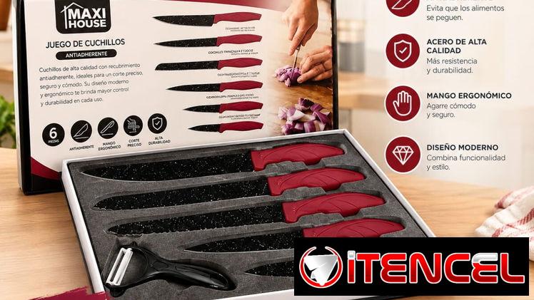 Juego de cuchillos de 6 piezas para cadad en su cosina