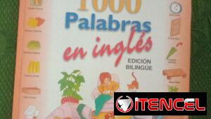 Libro para niños aprender inglés.Mis primeras 1000 palabras en inglés.