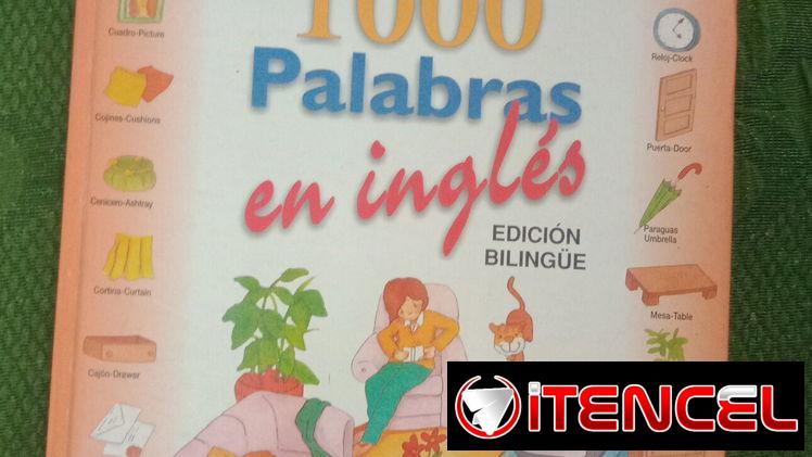 Libro para niños aprender inglés.Mis primeras 1000 palabras en inglés.