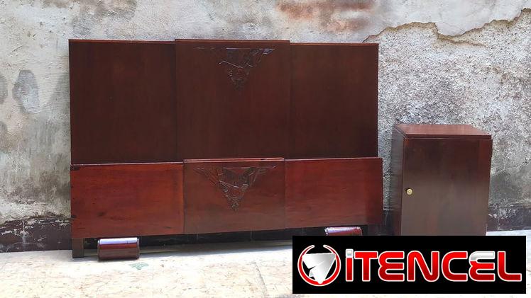 ⚜️ Cama camera con una mesita antigua restaurada • Entrega incluida 🚛 — foto 1